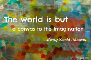 The world is but a canvas....