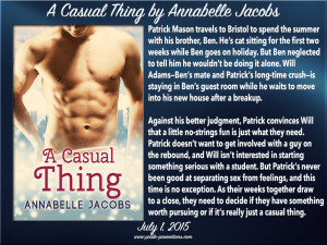 A Casual Thing by Annabelle Jacobs Blog Tour