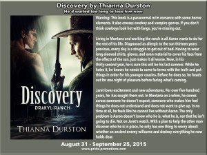 BLOG TOUR: Discovery by Thianna Durson