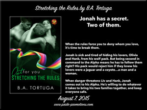 BLOG TOUR: Stretching the Rules by B.A. Tortuga
