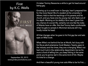 BLOG TOUR: First by K.C. Wells