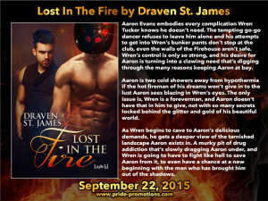 BLOG TOUR: Lost in the Fire by Draven St. James