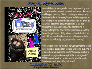 BLOG TOUR: Fiery by Alyssa Astra