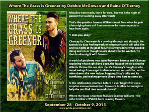 BLOG TOUR: Where the Grass is Greener by Debbie McGowan & Raine O’Tierney