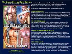 BLOG TOUR: The Brazen Boys by Daryl Banner