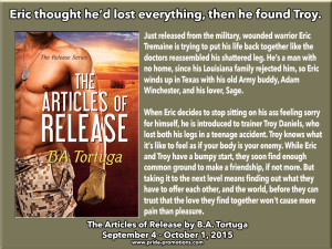 BLOG TOUR: The Articles of Release by B.A. Tortuga