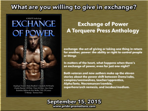 BLOG TOUR: Exchange of Power Anthology