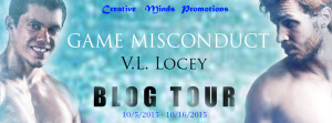 BLOG TOUR: Game Misconduct by V.L. Locey