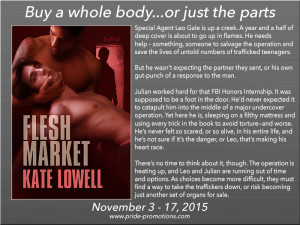 BLOG TOUR: Flesh Market by Kate Lowell