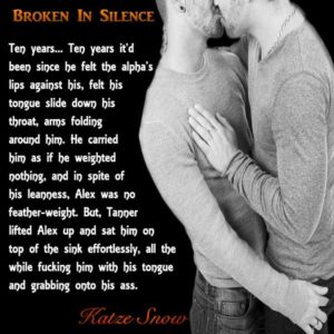 Broken in Silence by Katze Snow