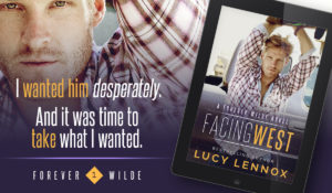 Get Facing West by Lucy Lennox on Amazon & Kindle Unlimited