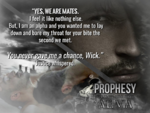 Prophesy by A.E. Via