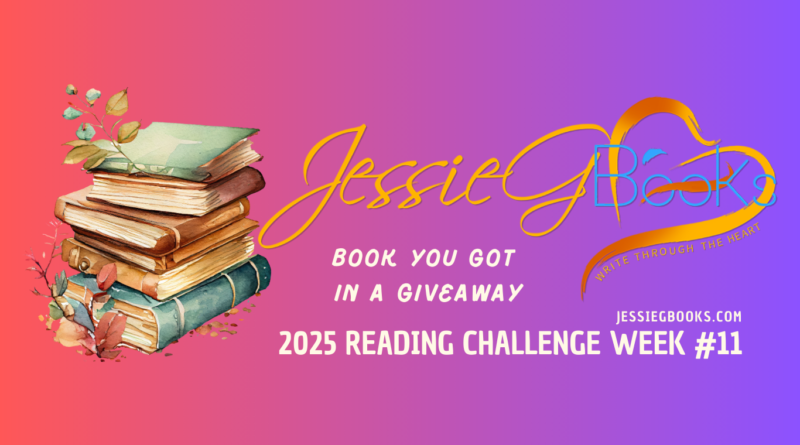 2025 Reading Challenge Week 11 | book that you got in a giveaway