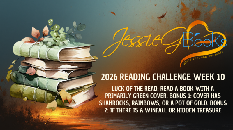 2026 Reading Challenge | Week 10 | The Luck of the Read: Read a book with a primarily green cover.