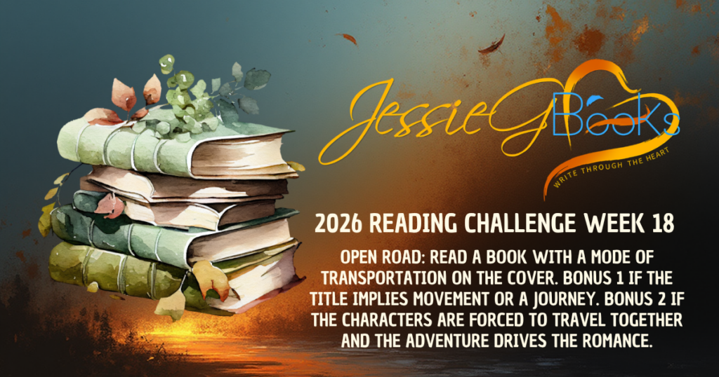 2026 Reading Challenge | Week 18 | The Open Road: Read a book with a mode of transportation on the cover such as a car, boat, plane, bicycle, motorcycle, etc.