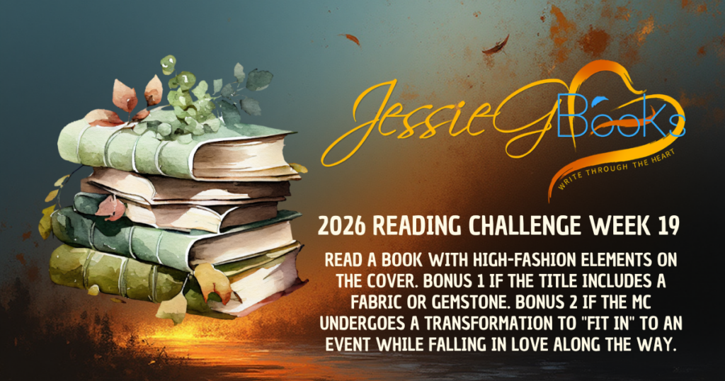 2026 Reading Challenge | Week 19 | The Red Carpet: Read a book with high-fashion elements on the cover (e.g. a stunning dress, a tuxedo, a jewelry box).