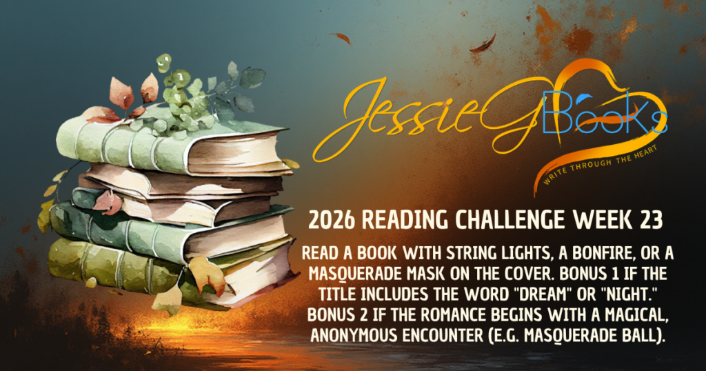 2026 Reading Challenge | Week 23 | Midsummer Night's Dream: Read a book with string lights, a bonfire, or a masquerade mask on the cover.
