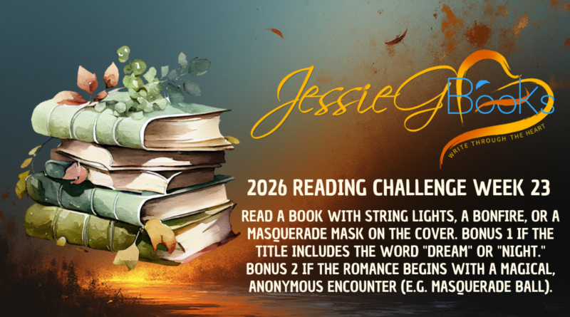 2026 Reading Challenge | Week 23 | Midsummer Night's Dream: Read a book with string lights, a bonfire, or a masquerade mask on the cover.
