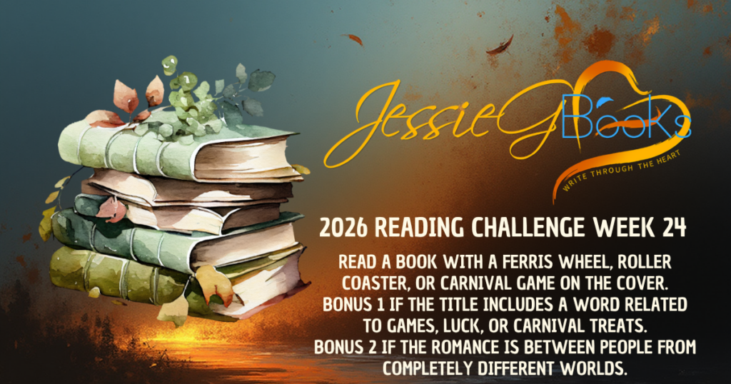 2026 Reading Challenge | Week 24 | Boardwalk Carnival: Read a book with a ferris wheel, roller coaster, or carnival game on the cover.