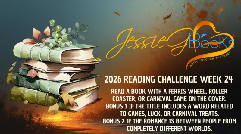 2026 Reading Challenge | Week 24 | Boardwalk Carnival: Read a book with a ferris wheel, roller coaster, or carnival game on the cover.