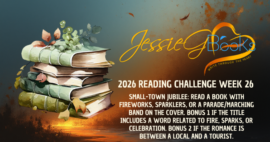 2026 Reading Challenge | Week 26 | Small-Town Jubilee: Read a book with fireworks, sparklers, or a parade/marching band on the cover.