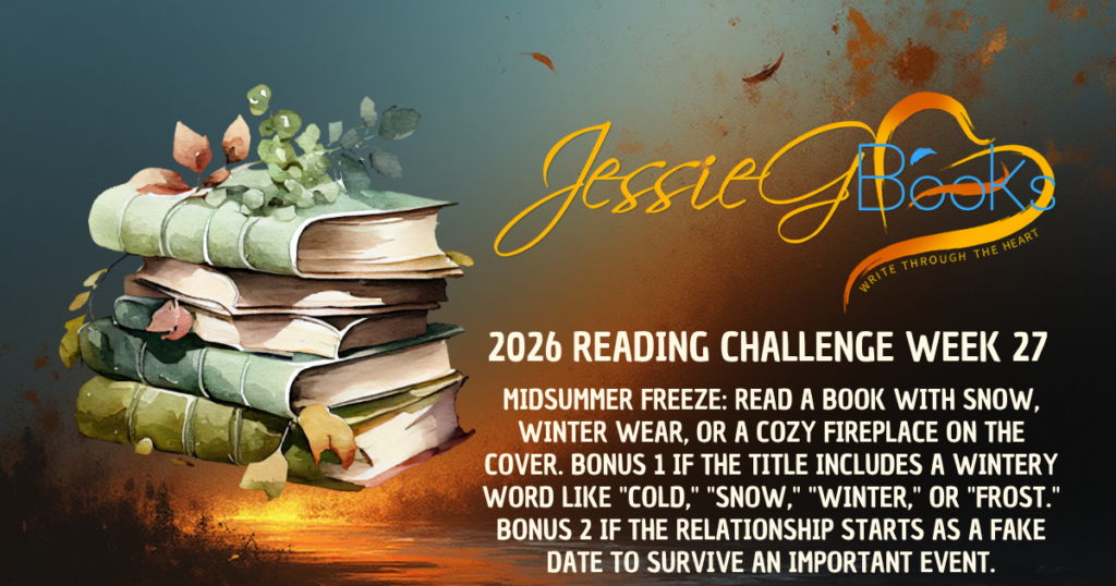 2026 Reading Challenge | Week 27 | Midsummer Freeze: Read a book with snow, winter wear, or a cozy fireplace on the cover.
