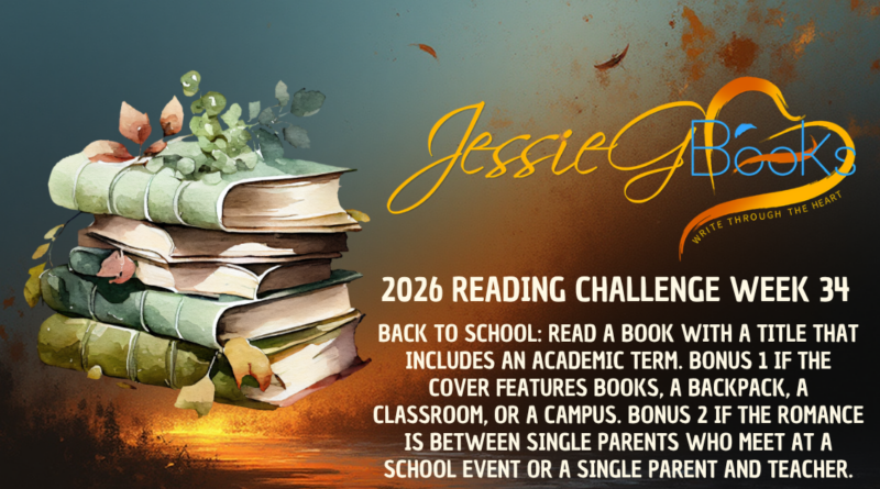 2026 Reading Challenge | Week 34 | Back to School: Read a book with a title that includes an academic term (e.g., Lesson, Test, Class, Campus, Rule, Theory, Grade, Honor).