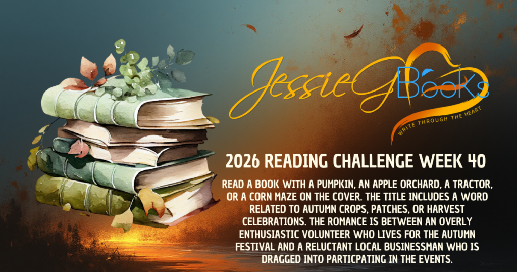 2026 Reading Challenge | Week 40 | Harvest Festival: Read a book with a pumpkin, an apple orchard, a tractor, or a corn maze on the cover.